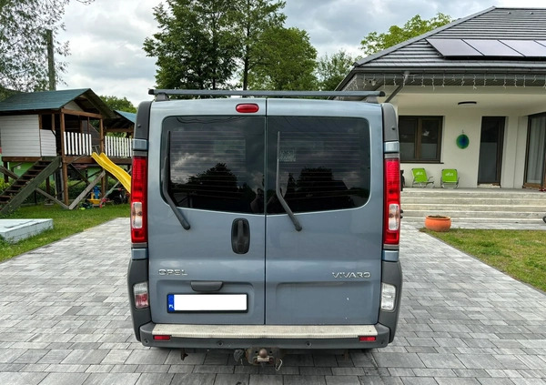 Opel Vivaro cena 36999 przebieg: 223507, rok produkcji 2008 z Brzesko małe 137